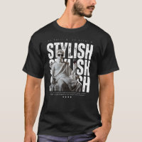 Stylish Statue Tee V2 – Modieus luxe streetwear