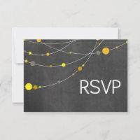 Stylish Strands RSVP krijtbord geel
