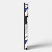 Stylish Swirls and Curbs Abstract Pattern Case-Mate iPhone Case (Achterkant / Rechts)