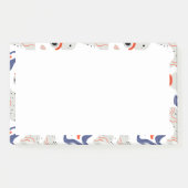 Stylish Swirls and Curbs Abstract Pattern Post-it® Notes (Voorkant)