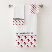 Stylish TRINIDAD TOBAGO MAP Les Mercies de Dieu La (En situation)