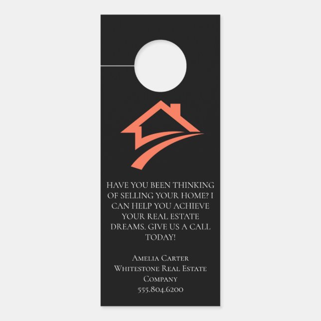 Stylish Unique Black Real Estate Agent (Voorkant)