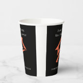 Stylish Unique Black Real Estate Agent Papieren Bekers (Links)
