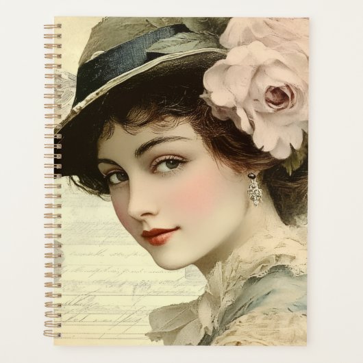 stylish vintage young lady (Devant)