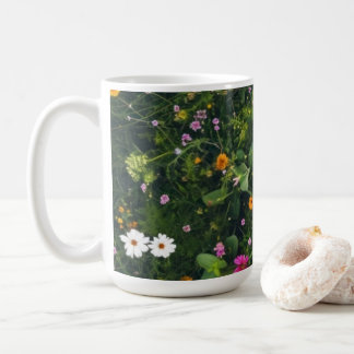 Stylish Watercolor Floral Pattern Koffiemok
