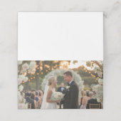 stylish wedding invitation and wedding celebration (Extérieur déplié)