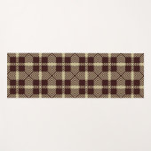 Stylish Windowpane Geometric design Yoga Mat (Voorkant (horizontaal))