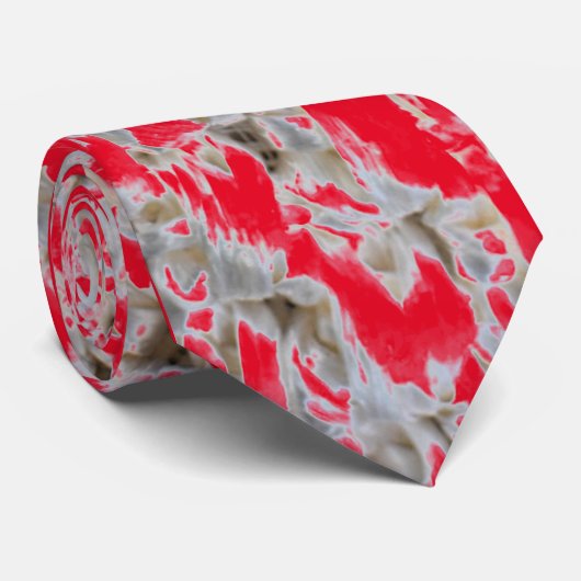 STYLISH WOOLÉ TEXTILE SURFACE CRAVATE SANG SHOOD (Roulé)