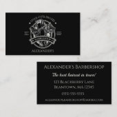 Stylist Barber Tools Personnaliser le Carte de vis (Devant / Derrière)