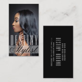 Stylist Beauty Hair Salon Dresser Barber Shop Visitekaartje (Voorkant / Achterkant)