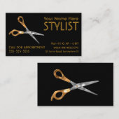 Stylist Gold Visitekaartje (Voorkant / Achterkant)