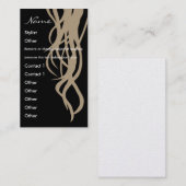 Stylist Gold Visitekaartje - verticaal (Voorkant / Achterkant)