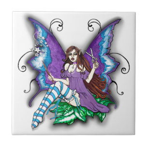 Stylist-Hair Dresser Fairy Tegeltje