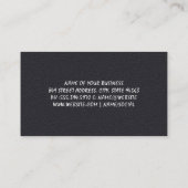 Stylist Kappersgereedschap Visitekaartje (Achterkant)