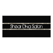 Stylist-rackkaarten Reclamekaart (Achterkant)