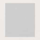 Stylist Silver Appointment Visitekaartjes (Binnenkant ongevouwen)