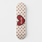 Stylist Sweet Heart Gepersonaliseerde geschenken s Skateboard (Voorkant)