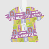 Styliste de cheveux Monogramme Pictogramme (dos)