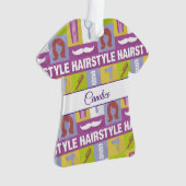 Styliste de cheveux Monogramme Pictogramme (devant)