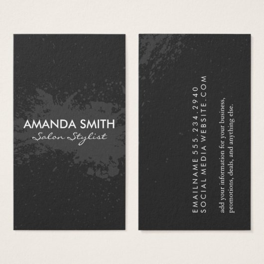 Styliste de Salon Gris Enk Splatz (Devant & derrière)