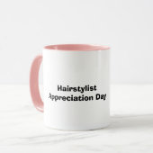 Styliste des cheveux femmes Appréciation Day Mug (Devant gauche)