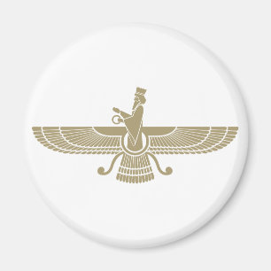 Stylized Faravahar Magneet