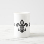 "Stylized Fleur-de-lis" Specialty Mug (Devant)