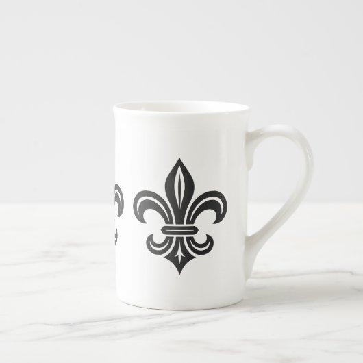 "Stylized Fleur-de-lis" Specialty Mug (Droite)