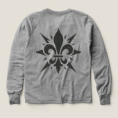 "Stylized Fleur-de-lis" T-Shirt (Motif dos)