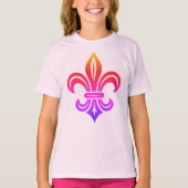 "Stylized Fleur-de-lis" T-Shirt (Voorkant)