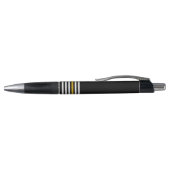 Stylo 911 Emergency Dispatcher USA Drapeau mince Gold Li (Haut)