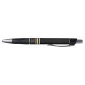 Stylo 911 Emergency Dispatcher USA Drapeau mince Gold Li (Bas)