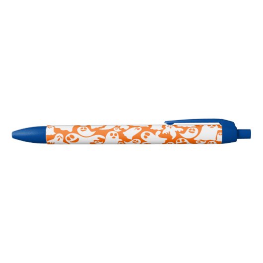Stylo à bille bleu fantôme éffrayant (Haut)
