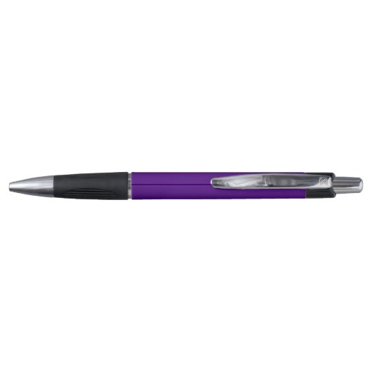 Stylo à bille violet élégant (Dos)