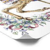 Stylo à cheval de printemps et affiche de dessin d (Coin)