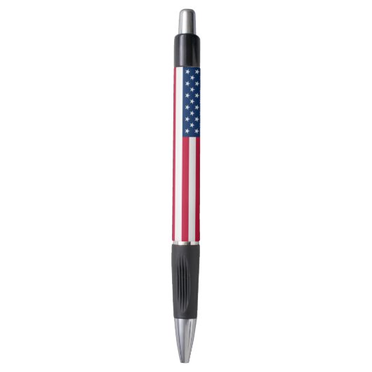 Stylo à drapeau américain - États-Unis (Devant (Vertical))