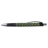 Stylo à encre noire aux feuilles vertes d'arbre de (Haut)