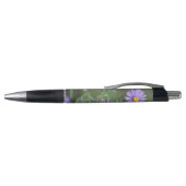 Stylo à fleurs violettes (Haut)