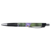 Stylo à fleurs violettes (Bas)