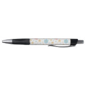 Stylo à motif floral (base blanche) (Bas)