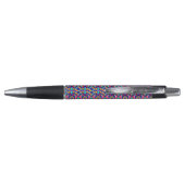 Stylo A pen with a colorful geometric pattern  (Dos)