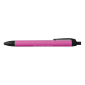 Stylo À Trim Noir Chosen, Encre Noire (Haut)