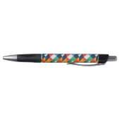 Stylo Abstrait Géométrique Multicolore Gras (Bas)