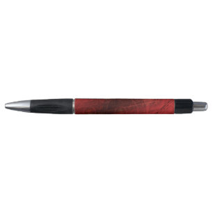 Stylo Acceptation Médaillons de méditation rouge