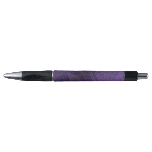 Stylo Acceptation | Médaillons de méditation violette (Devant)