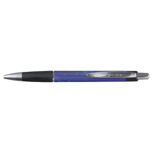 Stylo Acceptation | Médaillons de violet violet bleu Ind (Dos)