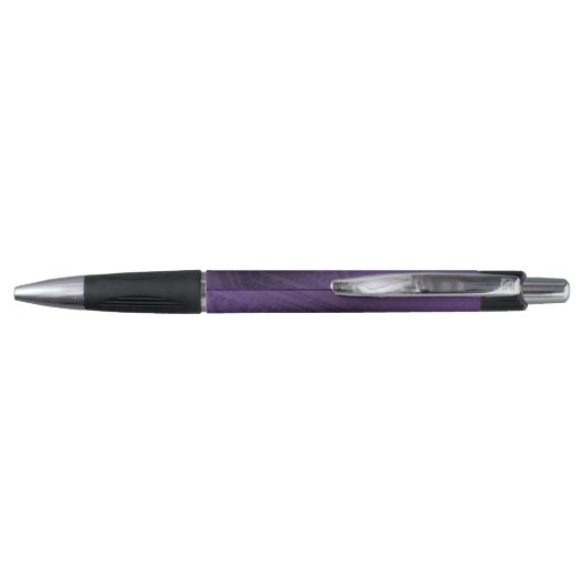 Stylo Acceptation | Motif Boho violet écectique (Dos)