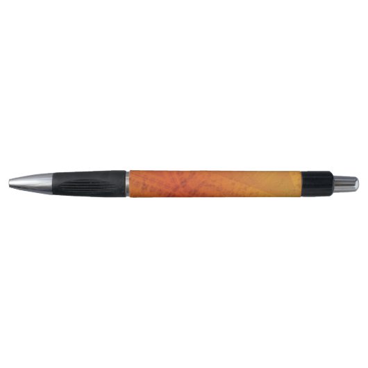 Stylo Acceptation | Motif de Shibori rouge orange jaune (Devant)