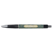 Stylo Accessoire de journal de prière or sarcelle avec n (Devant)