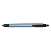 Stylo Affaires Monogramme Personnalisé Bleu Modern (Dos)